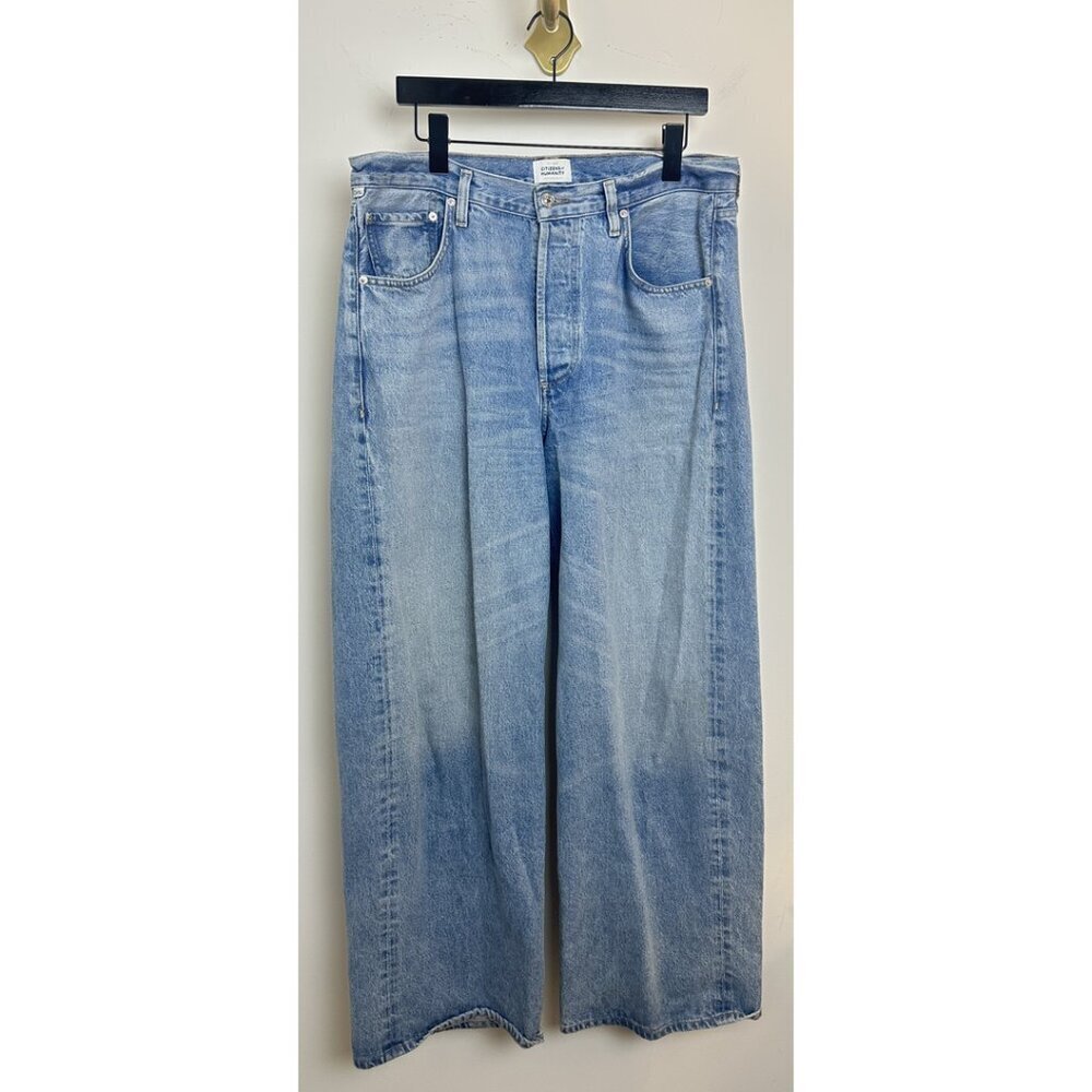 Citizens Of Humanity High Rise Light Blue Flare Jeans Size 31